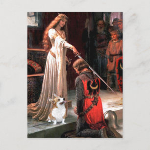 The Accolade - Pembroke Welsh Corgi 2 Postkarte