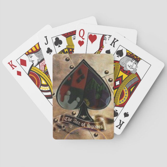 The Ace of spades Spielkarten (Rückseite)