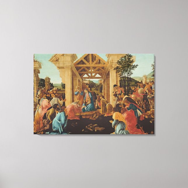 The Adoration of the Magi, c.1478-82 Leinwanddruck (Vorderseite)