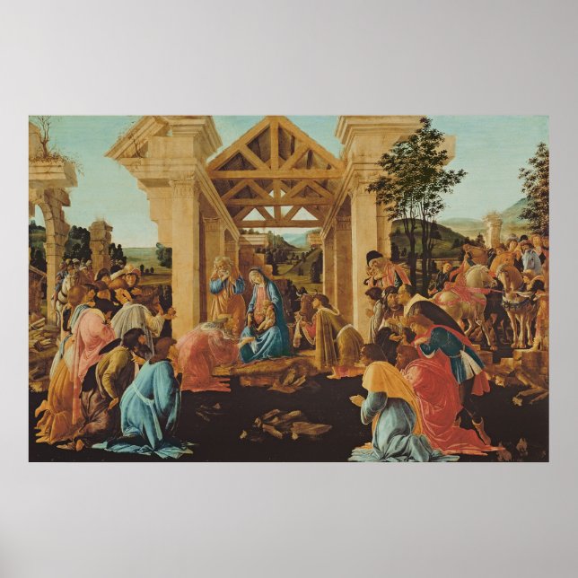 The Adoration of the Magi, c.1478-82 Poster (Vorne)