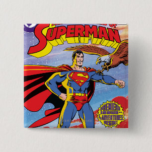 The Adventures of Superman #424 Button