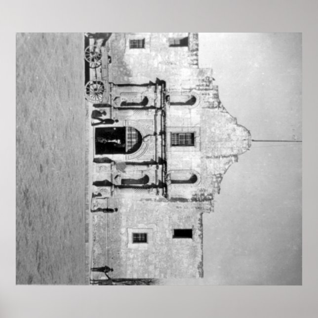 The Alamo in San Antonio, TX Foto #1 Poster (Vorne)