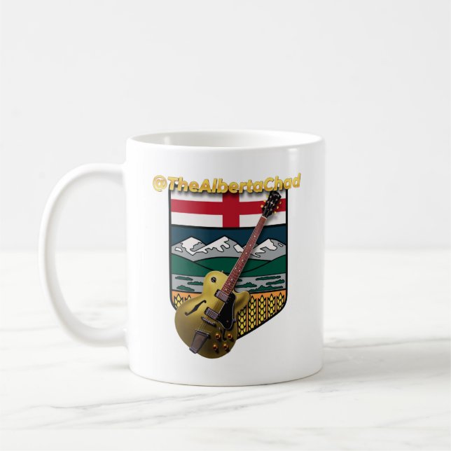 The Alberta Chad Coffee Mug (Gauche)