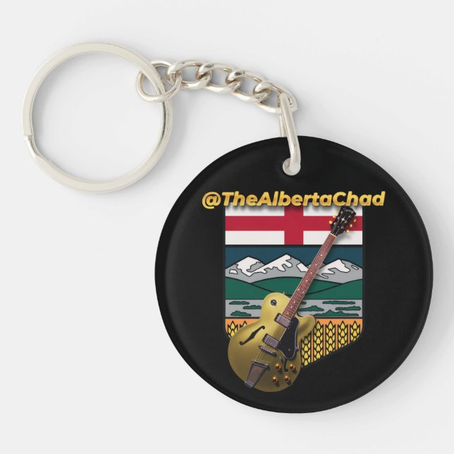 The Alberta Chad - Keychain Schlüsselanhänger (Vorderseite)