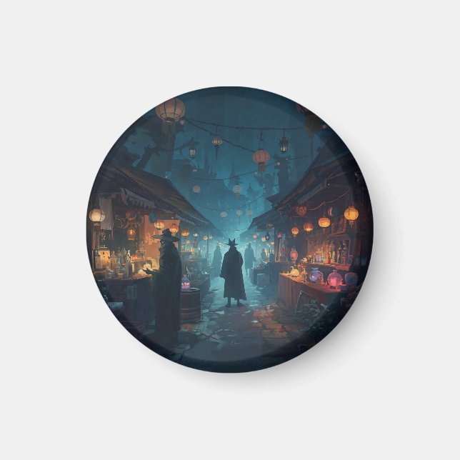 The Alchemist’s Lanterns Magnet (Vorne)