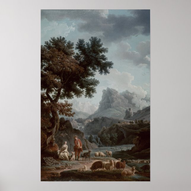 The Alpine Shepherdess Poster (Vorne)