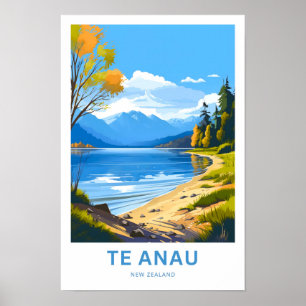 The Anau New Zealand Travel Print Poster