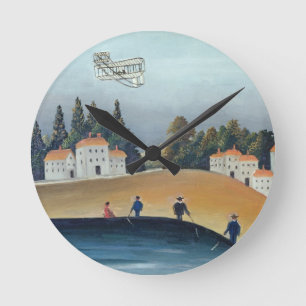 The anglers, c.1908-09 (oil on canvas) runde wanduhr