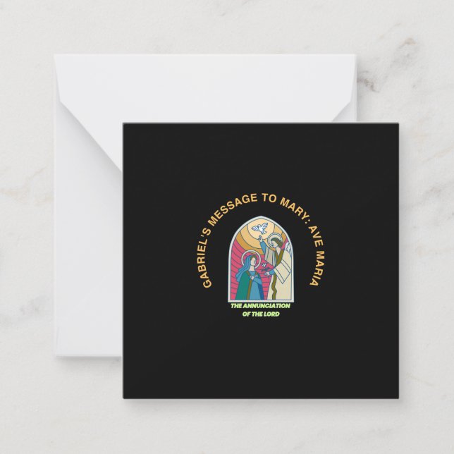 The Annunciation of the Lord Mitteilungskarte (Vorderseite)