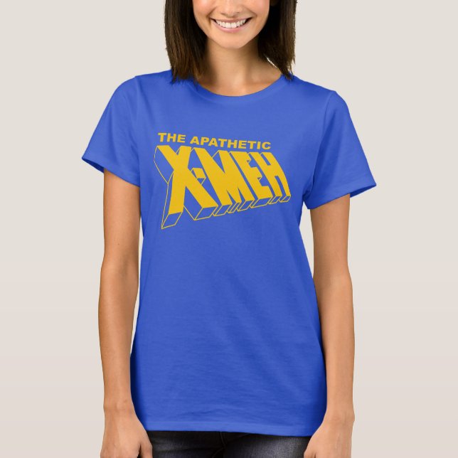 The Apathetic X Meh T-Shirt (Vorderseite)