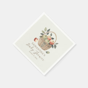 The Apple of Our Eye Baby Shower Serviette