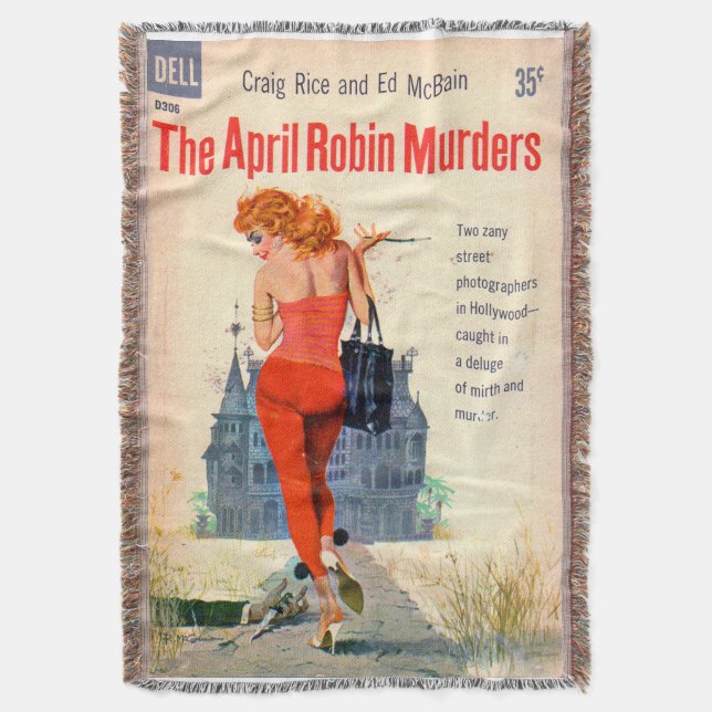 The April Robin Murders Decke (Vorderseite Vertikal)