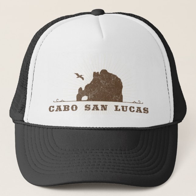 The Arch at Land's End Cabo San Lucas Trucker Hat Truckerkappe (Vorderseite)