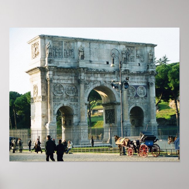 "The Arch of Constantine" Poster (Vorne)