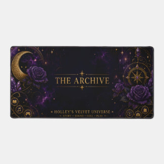 The Archive Gothic Celestial Gaming Schreibtischun Schreibtischunterlage