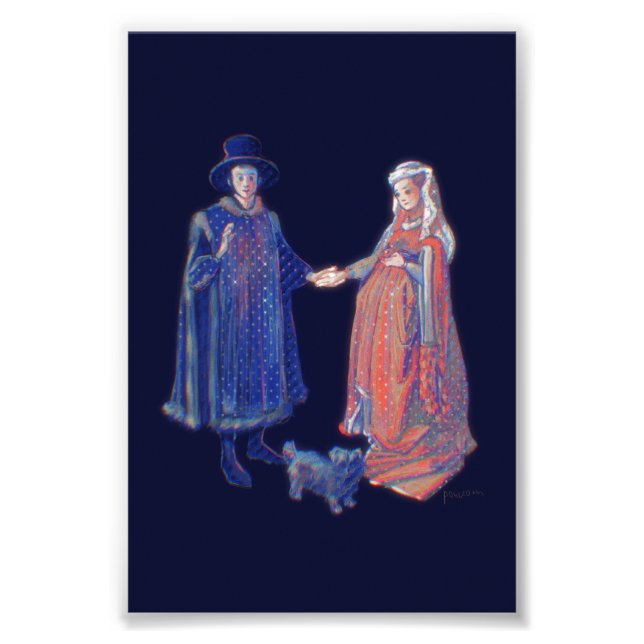 The Arnolfini Portrait ? Fotodruck (Vorne)