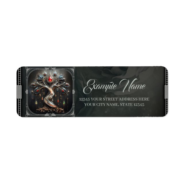  The Art Deco Tree of Life design.  (Vorne)