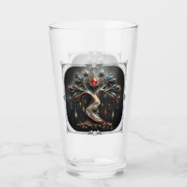  The Art Deco Tree of Life design.  Glas