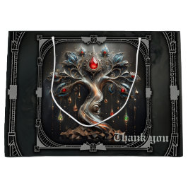  The Art Deco Tree of Life design.  Große Geschenktüte