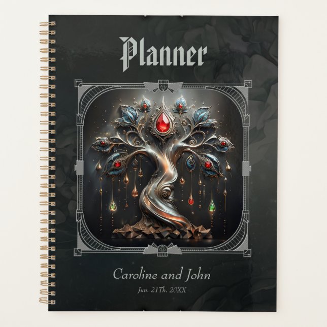  The Art Deco Tree of Life design.  Planer (Vorderseite)