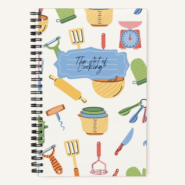 The Art of Cooking - Spiral Notebook Notizbuch (Vorderseite)