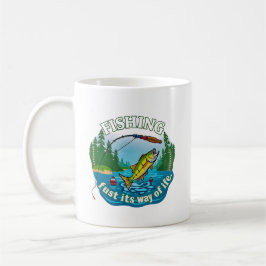 The Art of Fishing Kaffeetasse