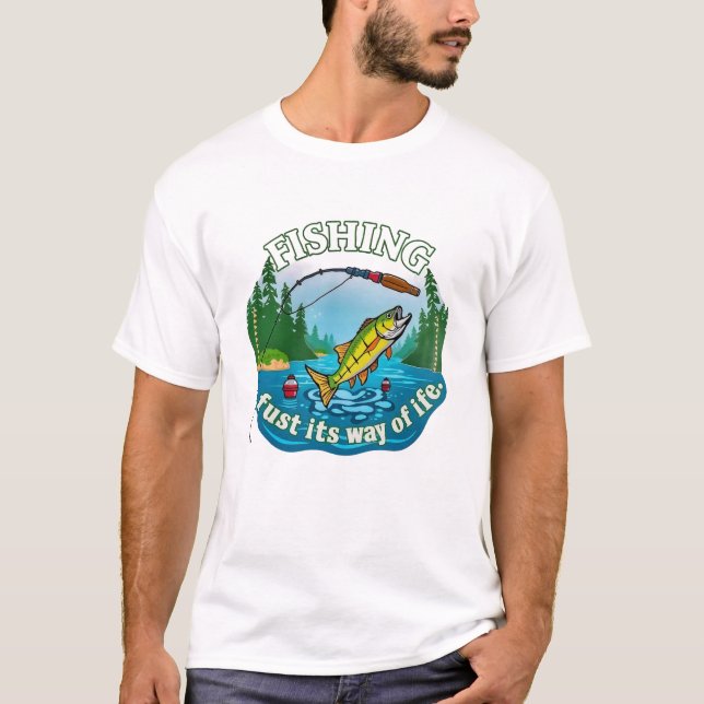  The Art of Fishing T-Shirt (Vorderseite)