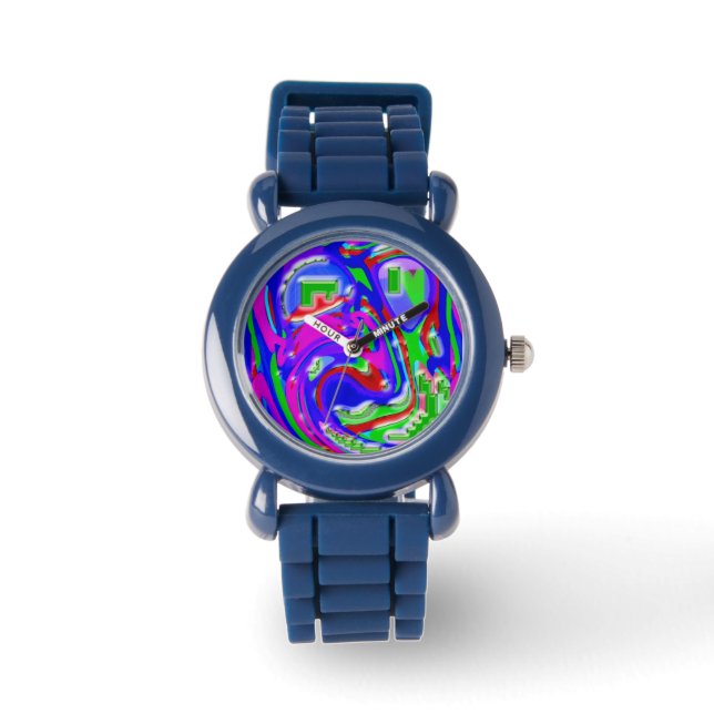 The Artist and His Flashes of Creativity Armbanduhr (Vorderseite)