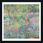 "THE ARTISTS GARDEN, GIVERNY" 1900 CLAUDE MONET POSTER<br><div class="desc">"THE ARTISTS GARDEN,  GIVERNY 1900" CLAUDE MONET FINE ART POSTER</div>
