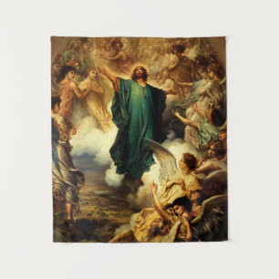 The Ascension, 1879 von Gustave Dore Wandteppich
