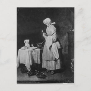 The Attentive Nurse, c.1738 Postkarte