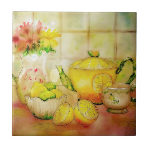 Thé au citron Carreau de céramique