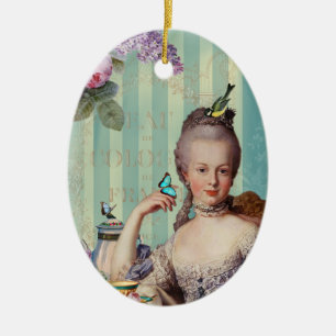 Thé Au kleines Trianon Keramikornament