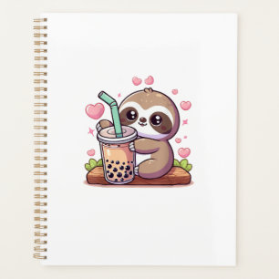 Thé au lait bulles Boba Paresseux Mignon Kawaii Fe