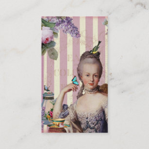 Thé au Petit Trianon - Rose der Goldtelefonkarte Telefonnummerkarte