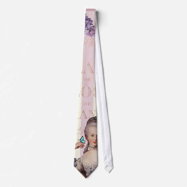 Thé au Petit Trianon - Rose Krawatte (Vorderseite)