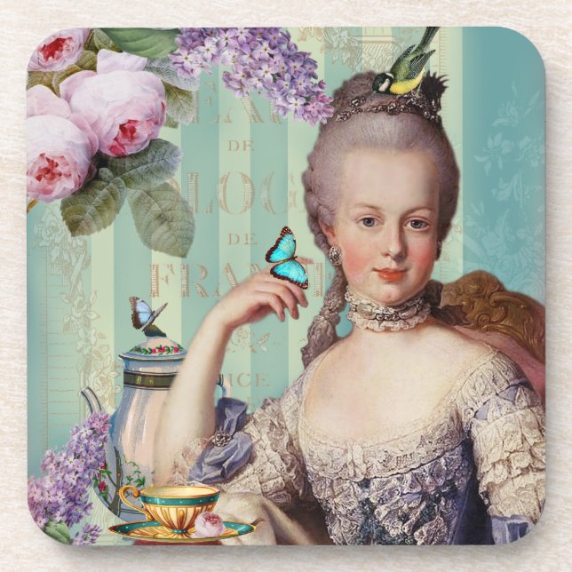 Thé au Petit Trianon Untersetzer (Vorderseite)