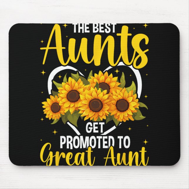 The Aunts Get Promoted To Great Aunt New Great Aun Mousepad (Vorne)