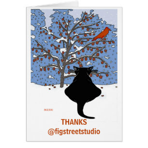 Thé avec chat noir, modifier le texte