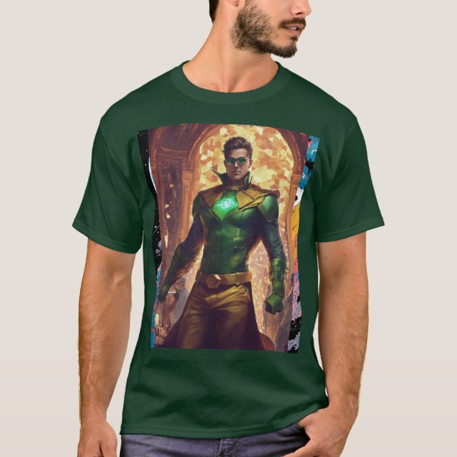 The Avengers - Ein Team von Superhelden-Comi T-Shirt (Vorderseite)