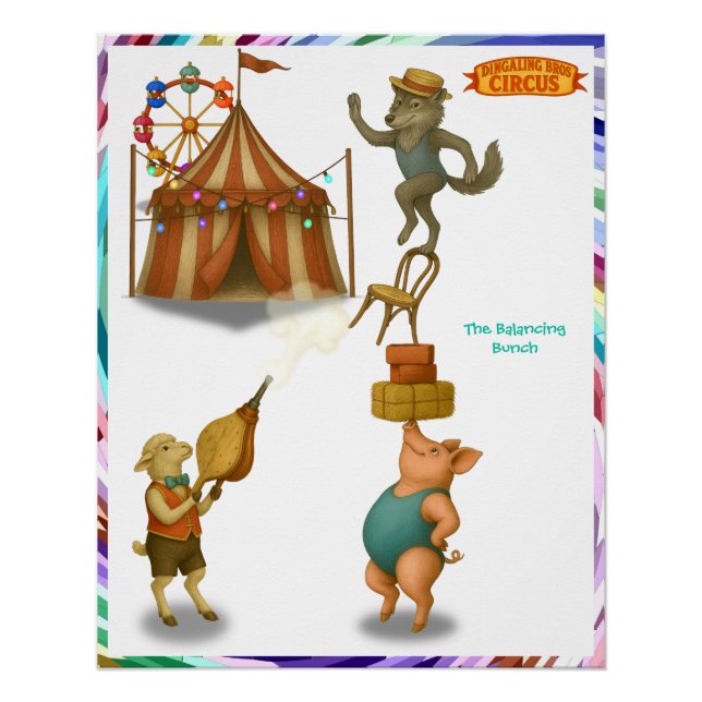 The Balancing Bunch Poster (Vorderseite)