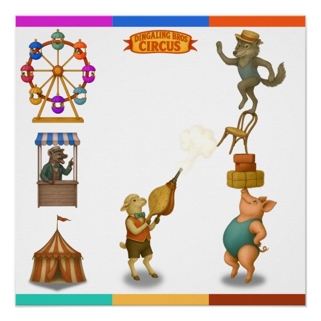 The Balancing Bunch Poster (Vorderseite)