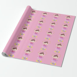 The Ballerina Jumping Rope Geschenkpapier