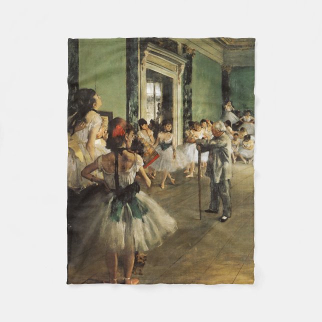 The Ballet Class, 1874 Edgar Degas Fleecedecke (Vorderseite)