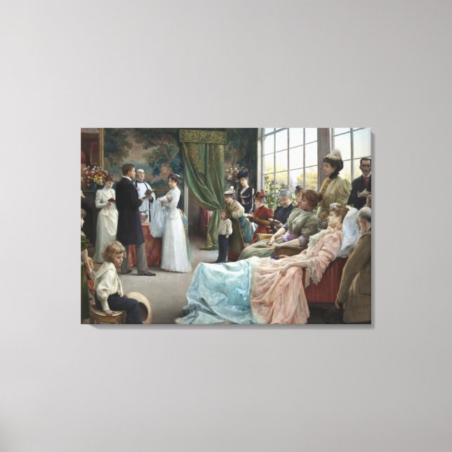 The Baptism 1892 Leinwanddruck (Vorderseite)