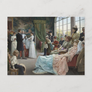 The Baptism 1892 Postkarte