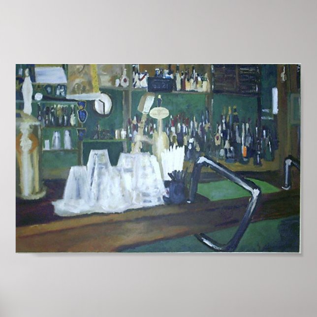 The Bar at Rare Olde Times Pub Poster (Vorne)