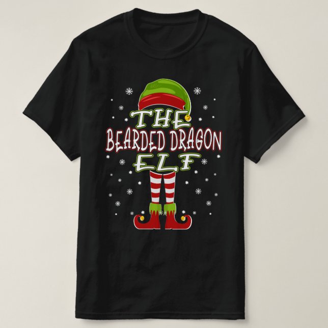 The Bartded Dragon Elf Family Matching Group 2021 T-Shirt (Design vorne)