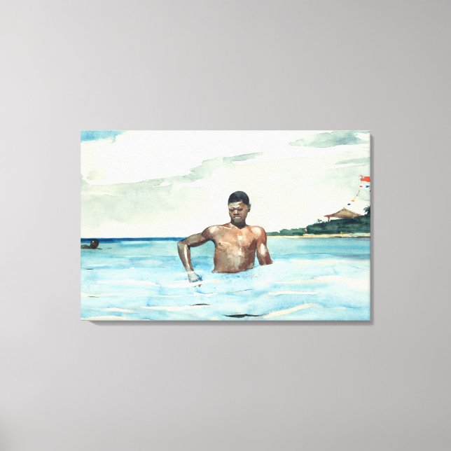 The Bather, 1899 Leinwanddruck (Vorderseite)