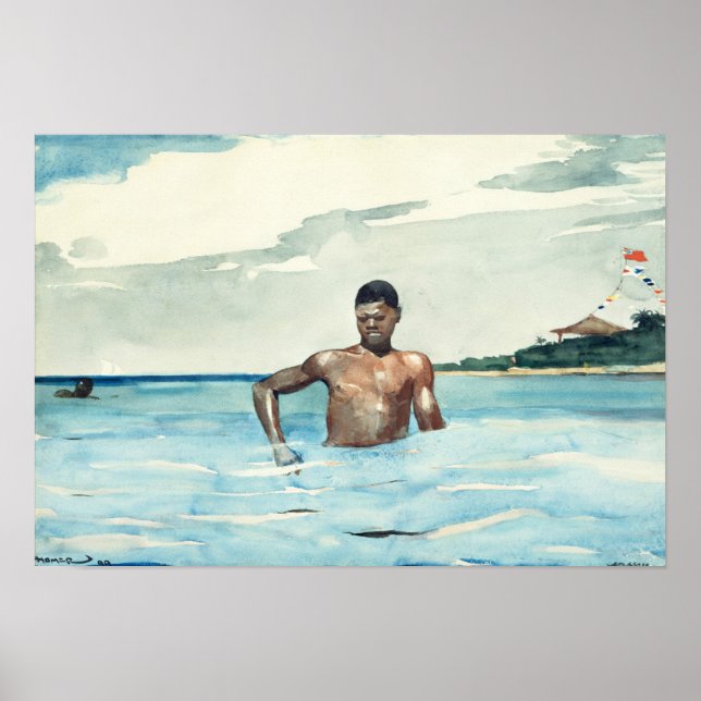 The Bather, 1899 Poster (Vorne)